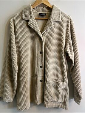 Vintage Nannette Keller Corduroy Button Jacket